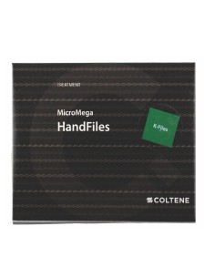 Limas K MicroMega 25 mm Estériles Caja 6 unidades Coltène 2