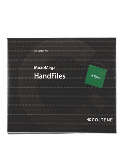 Limas K MicroMega 25 mm Estériles Caja 6 unidades Coltène