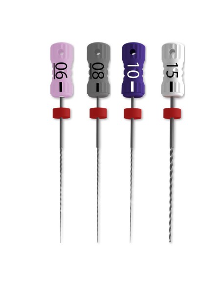 Ensanchador K-Reamers MicroMega 25mm Estériles Blister 6 uds Coltène