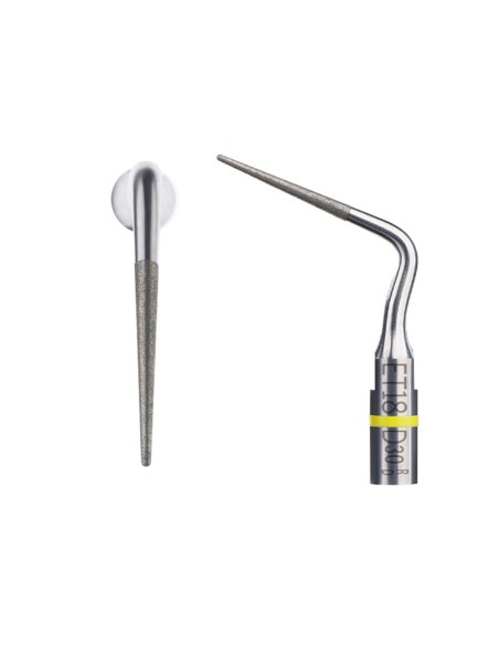 Inserto Satelec ET18D Diamantado 76 μm, L 18mm Conicidad 5% EndoSuccess 1 unidad