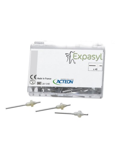 Cánulas Rectas y Flexibles para Expasyl Pasta de Retracción Caja 40 uds Pierre Roland - Acteon