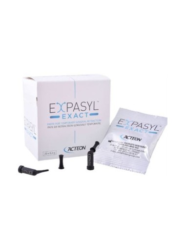Expasyl Exact Retracción Gingival Temporal 20 cápsulas monodosis reposición Pierre Roland