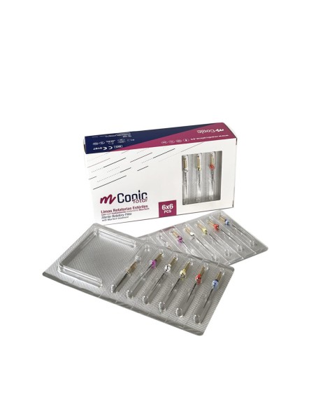 mConic Total Limas Rotatorias 25mm 6 Uds. Medicaline