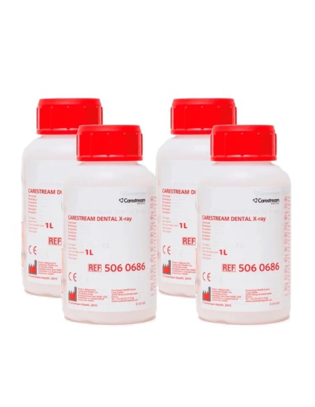 Revelador Líquido 4 botellas 1L Kodak by Carestream