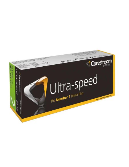 Película Radiográfica Intraoral DF-40 Interproximal con Aleta 3,1x4,1cm Ultra-Speed 50uds Kodak Carestream