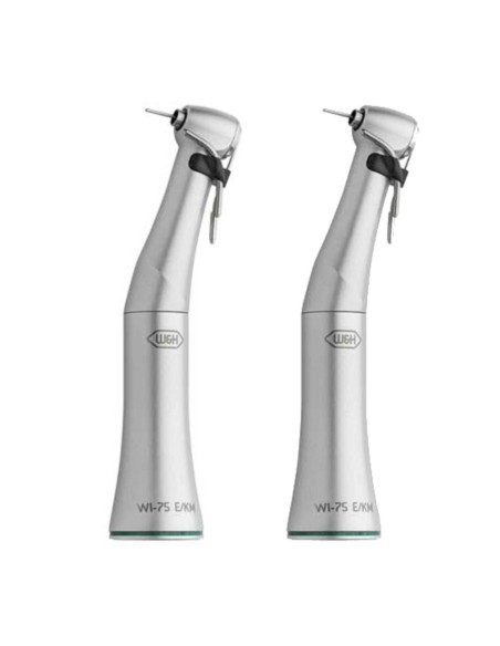 Pack 2 x WI-75 E/KM Contraángulo Quirúrgico 20:1 Sin Luz 50000rpm Implantología W&H