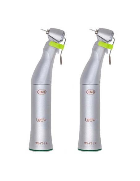 Pack 2 x Contraángulo Quirúrgico 20:1 WS-75 LG Mini LED+ Generador 40000rpm W&H