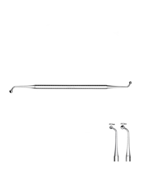 Obturador Doble Condensador Bola, 3,5mm y 4,5mm Mango Hexagonal Carl Martin