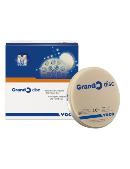 Grandio Disc Multicolor Basic Shade Disco Composite CAD/CAM 15mm Ø98mm 1 ud VOCO