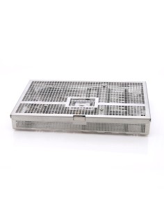 Caja esterilizable con Tapa y Asa para 20 instrumentos Devemed 2
