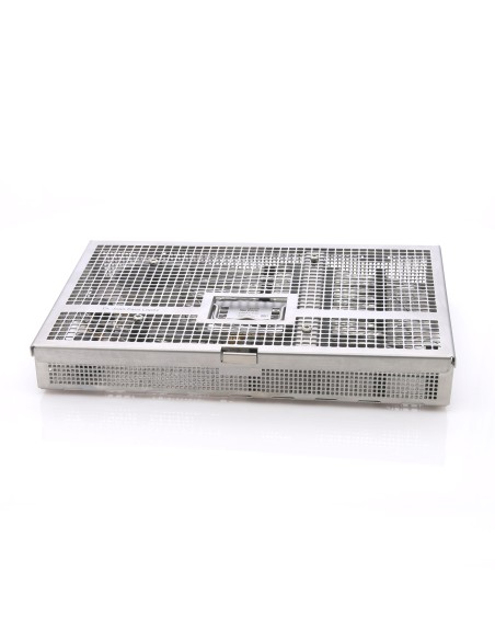 Caja esterilizable con Tapa y Asa para 20 instrumentos Devemed