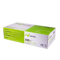 Guantes de Látex Empolvados Starline