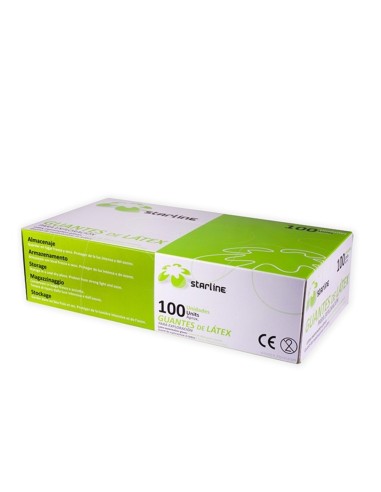 Guantes de Látex Empolvados Starline