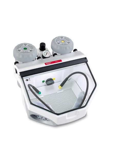 Arenadora Basic Eco Renfert 2 Toberas, 2 Depósitos, 25-70 µm/70-250 µm 98l/min.