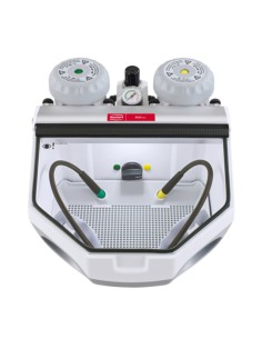 Arenadora Basic Eco Renfert 2 Toberas, 2 Depósitos, 25-70 µm/70-250 µm 98l/min.