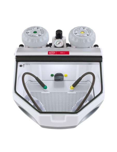 Arenadora Basic Eco Renfert 2 Toberas, 2 Depósitos, 25-70 µm/70-250 µm 98l/min.