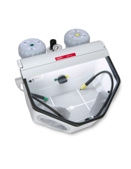 Arenadora Basic Classic Renfert 2 Toberas, 25–70 µm/70–250 µm, 2 Depósitos, 98l/min, 14L..