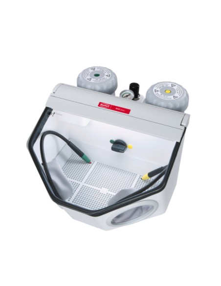 Arenadora Basic Classic Renfert 2 Toberas, 25–70 µm/70–250 µm, 2 Depósitos, 98l/min, 14L..