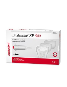 Biodentine XP 500 Sustituto Dentina Bioactivo 10 Cartuchos, Pistón Rojo Septodont