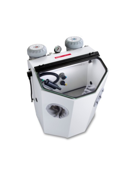 Vario Basic Arenadora de Reciclaje y Chorreado Fino, SIN Depósitos, Renfert 1-6bar 200l/min.