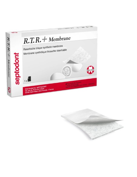 R.T.R. + Membrane 15x25mm Membrana Sintética y Reabsorbible 1 unidad Septodont