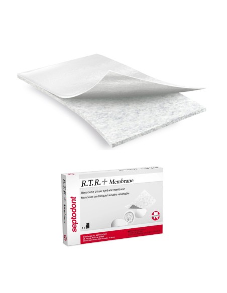 R.T.R.+ Membrane, Membrana Sintética y Reabsorbible 20x30mm 1u Septodont