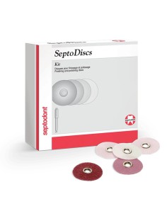 Septodiscs Kit Acabado y Pulido 120 discos + Mandril Septodont