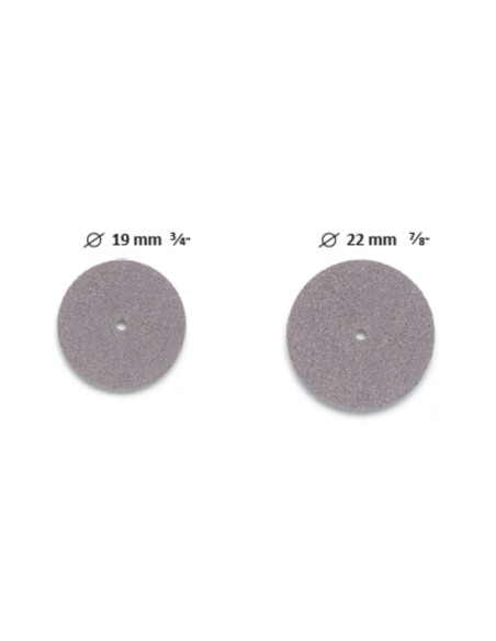 Discos de Acero Carbo, 1 Cara, Espesor 0,3mm 12 unidades Horico