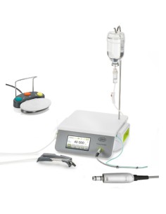 Implantmed Plus SI-1023 con Micromotor EM-19 LC con Luz y Pedal con Cable S-N2 W&H