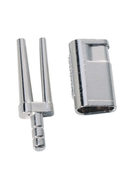 Bi-V-Pin con Manguito de Metal, Cabeza en V, Doble Guía, 1000 uds Renfert