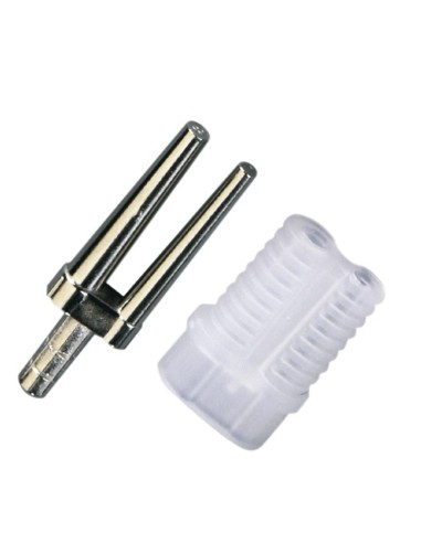 Bi-V-Pin con Manguito de Plástico, Doble Guía, Cabeza en V 1000 uds Renfert