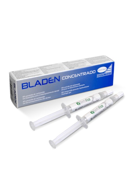 Bladen Concentrado Blanqueamiento 16% Peróxido de Carbamida Mini Kit 2 Jeringas 3ml Dentaflux