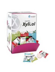 Caramelos Xylitol Drops Sin Azúcar Sutido con Dispensador 100 uds Hager & Werken