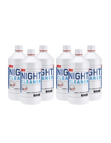 Solución Limpiadora y Desinfectante Night Cleaner 6 botella 800ml EMS