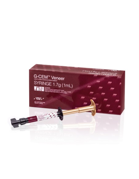 G-Cem Veneer Cemento de Resina Fotopolimerizable Reposición 1 jeringa 1ml GC