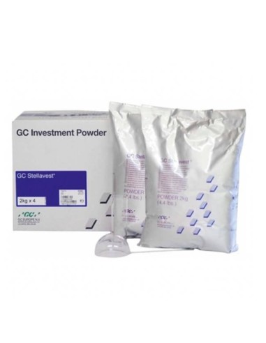 Stellavest Revestimiento Colado Polvo 4 Sacos 2kg GC