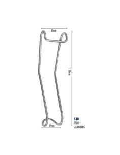 Retractor Sternberg Labios y Mejillas 15 cm Carl Martin 2