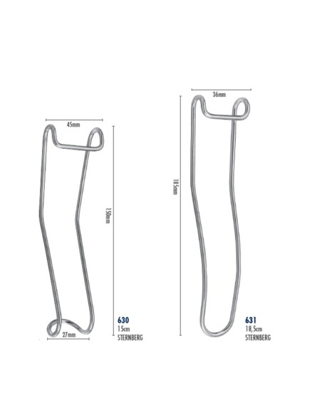Retractor Sternberg Labios y Mejillas 15 cm Carl Martin