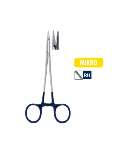 Porta Agujas Crile-Wood RH 15cm Mikro Carl Martin