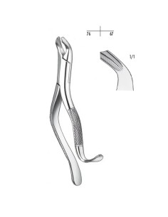 Fórceps Harris para Molares Inferiores Carl Martin