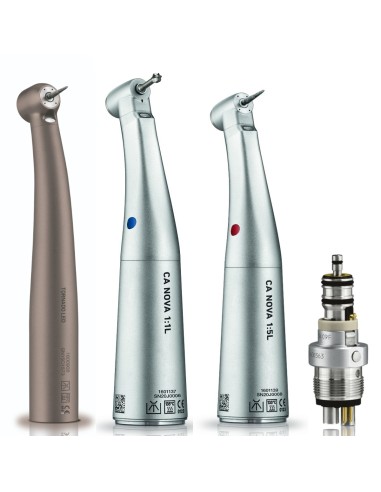 Pack FG Tornado LED + Acoplamiento Unifix con Luz + CA Nova 1:1 L + CA Nova 1:5 L Bien Air