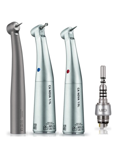 Pack FG Tornado LK LED + Acoplamiento Multiflex LED + CA Nova 1:1 L + CA Nova 1:5 L Bien Air