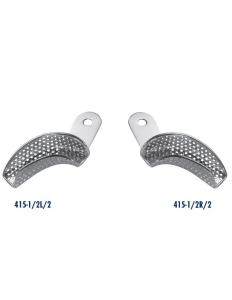 Cubeta Perforada para Impresión Dental Derecha o Izquierda, 1 ud Carl Martin