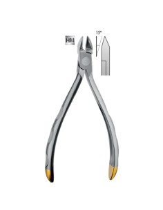 Alicate de Corte de Ligaduras de Pins Micro 15º Corto 12 cm Carl Martin