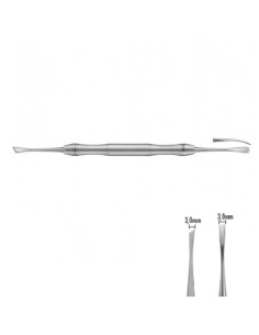 Periostótomo Glickmann Mini 3,0mm - 3,0mm Liquid Steel Carl Martin