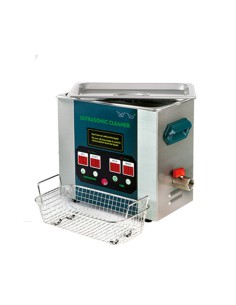 Baño Ultrasonidos 3,4 Litros, Inox con Desagüe Lateral, Mediano, Mestra