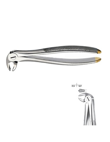Fórceps de Extracción Diamantados Raíces Inferiores Carl Martin