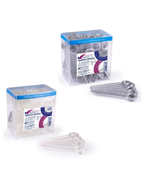 Ligaduras ML Elásticas Sin Látex Reposición Caja 1008 uds Medicaline