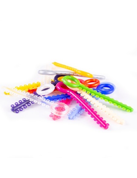 Ligaduras ML Elásticas Sin Látex Reposición Caja 1008 uds Medicaline