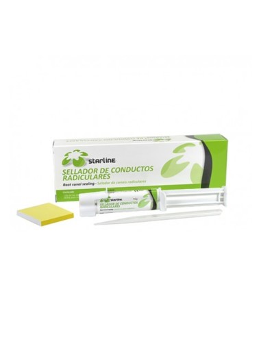 Sellador Conductos Radiculares, Cemento, Jeringa 16g Starline